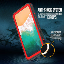 Cargar imagen en el visor de la galería, iPhone X Waterproof IP68 Case, Punkcase [Red] [StudStar Series] [Slim Fit] [Dirtproof] (Color in image: pink)
