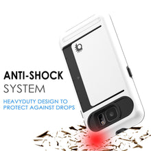 Load image into Gallery viewer, Galaxy S6 EDGE Plus Case PunkCase CLUTCH White Series Slim Armor Soft Cover Case w/ Screen Protector (Color in image: Silver)
