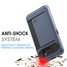 Load image into Gallery viewer, Galaxy S6 EDGE Case PunkCase CLUTCH Navy Series Slim Armor Soft Cover Case w/ Screen Protector (Color in image: Rose Gold)
