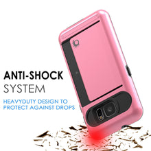 Cargar imagen en el visor de la galería, Galaxy S7 EDGE Case PunkCase CLUTCH Pink Series Slim Armor Soft Cover Case w/ Screen Protector (Color in image: White)
