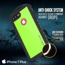 Load image into Gallery viewer, iPhone 8+ Plus Waterproof Case, Punkcase ALPINE Series, Light Green | Heavy Duty Armor Cover (Color in image: teal)
