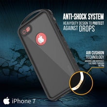 Load image into Gallery viewer, iPhone 7 Waterproof Case, Punkcase ALPINE Series, Black | Heavy Duty Armor Cover (Color in image: light blue)
