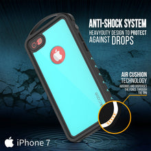 Load image into Gallery viewer, iPhone 7 Waterproof Case, Punkcase ALPINE Series, Teal | Heavy Duty Armor Cover (Color in image: light green)
