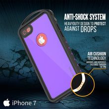 Cargar imagen en el visor de la galería, iPhone SE (4.7&quot;) Waterproof Case, Punkcase ALPINE Series, Purple | Heavy Duty Armor Cover (Color in image: light blue)
