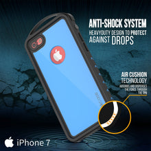 Load image into Gallery viewer, iPhone 7 Waterproof Case, Punkcase ALPINE Series, Light Blue | Heavy Duty Armor Cover (Color in image: white)
