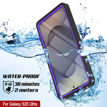 Cargar imagen en el visor de la galería, Productos Funda impermeable para Galaxy S25 Ultra, Punkcase [Extreme Mag Series] Armor Cover con protector de pantalla incorporado [morado]
