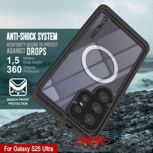 Cargar imagen en el visor de la galería, Productos Funda impermeable para Galaxy S25 Ultra, Punkcase [Extreme Mag Series] Armor Cover con protector de pantalla incorporado [rosa]
