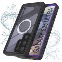 Cargar imagen en el visor de la galería, Productos Funda impermeable para Galaxy S25 Ultra, Punkcase [Extreme Mag Series] Armor Cover con protector de pantalla incorporado [morado]
