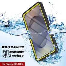 Cargar imagen en el visor de la galería, Funda impermeable para Galaxy S25 Ultra, Punkcase [Extreme Mag Series] Armor Cover con protector de pantalla incorporado [amarillo]
