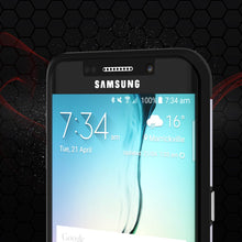 Load image into Gallery viewer, Galaxy s6 EDGE Plus Case PunkCase Galactic SIlver Series Slim Armor Soft Cover w/ Screen Protector (Color in image: pink)
