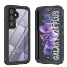 Cargar imagen en el visor de la galería, Galaxy S24+ Plus resistente al agua ya los golpes [Serie Extrema], con protector de pantalla [Azul Marino].
