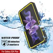 Cargar imagen en el visor de la galería, Galaxy S24+ Plus a prueba de agua/ a prueba de golpes [Serie Extrema] con estuche protector de pantalla [Amarillo]
