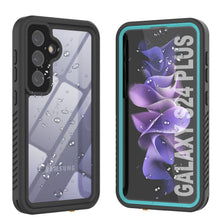 Cargar imagen en el visor de la galería, Galaxy S24+ Plus Estuche Protector de Pantalla a Prueba de Agua/ Golpes/ Nieve [Serie Extrema] [Turquesa]
