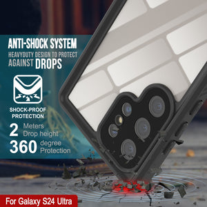 Galaxy S24 Ultra a prueba de agua / golpes / nieve / suciedad [Serie Extreme] Funda Slim Punkcase [Blanco]