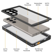 Load image into Gallery viewer, Galaxy S24 Ultra a prueba de agua / golpes / nieve / suciedad [Serie Extreme] Funda Slim Punkcase [Blanco]
