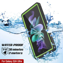 Load image into Gallery viewer, Galaxy S24 Ultra a prueba de agua/impactos [Serie Extrema] Funda Protectora de Pantalla [Verde Claro]
