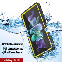 Load image into Gallery viewer, Galaxy S24 Ultra resistente al agua/ a prueba de golpes [Serie Extrema] con protector de pantalla [Amarillo]
