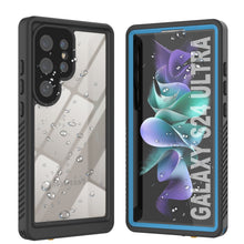 Load image into Gallery viewer, Galaxy S24 Ultra resistente al agua / a los golpes / a la nieve / a la suciedad [Serie Extrema] Funda delgada [Azul claro]
