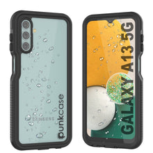 Cargar imagen en el visor de la galería, Galaxy A13 Funda Impermeable PunkCase StudStar Negro Delgado 6.6ft a prueba de agua IP68 a prueba de golpes/nieve.
