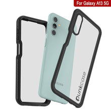 Cargar imagen en el visor de la galería, Galaxy A13 Funda Impermeable PunkCase StudStar Negro Delgado 6.6ft a prueba de agua IP68 a prueba de golpes/nieve.
