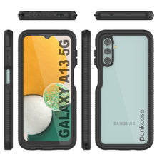 Cargar imagen en el visor de la galería, Galaxy A13 Funda Impermeable PunkCase StudStar Negro Delgado 6.6ft a prueba de agua IP68 a prueba de golpes/nieve.
