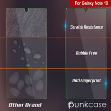 Cargar imagen en el visor de la galería, Pantalla de vidrio templado Clear Punkcase Glass SHIELD para Galaxy Note 10, de 0,33 mm de grosor y dureza 9H.
