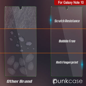 Galaxy Note 10 Punkcase Glass SHIELD Protector de Pantalla de Vidrio Templado Negro, 0,33mm de Grosor, Vidrio 9H.