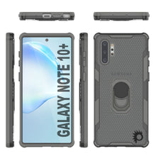 Load image into Gallery viewer, Funda Punkcase Galaxy Note 10 Plus [Serie Magnetix 2.0] Cubierta transparente protectora de TPU con soporte [Gris]
