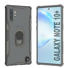 Load image into Gallery viewer, Funda Punkcase Galaxy Note 10 Plus [Serie Magnetix 2.0] Cubierta transparente protectora de TPU con soporte [Gris]
