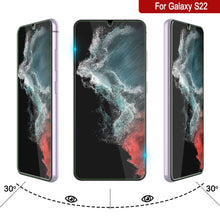 Cargar imagen en el visor de la galería, Galaxy S22 Punkcase Glass SHIELD Protector de Pantalla de Cristal Templado Blanco 0.33mm de Grosor y Cristal 9H.
