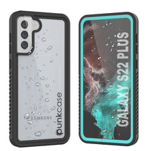 Cargar imagen en el visor de la galería, Galaxy S22+ Plus Water/ Shock/ Snowproof [Extreme Series]  Screen Protector Case [Teal] (Color in image: Teal)
