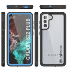 Cargar imagen en el visor de la galería, Galaxy S22+ Plus Water/ Shock/ Snow/ dirt proof [Extreme Series] Slim Case [Light Blue] (Color in image: Red)
