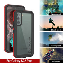 Load image into Gallery viewer, Water-proof Ba Shock-proof Wu Snow-proof For Galaxy S22 Plus 4 geropseer (Color in image: black)
