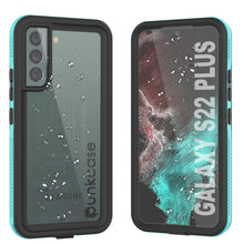 Load image into Gallery viewer, Galaxy S22+ Plus Waterproof Case PunkCase Ultimato Teal Thin 6.6ft Underwater IP68 Shock/Snow Proof [Teal] (Color in image: teal)
