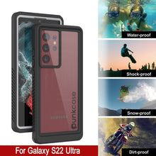 Cargar imagen en el visor de la galería, Galaxy S22 Ultra Water/ Shock/ Snow/ dirt proof [Extreme Series] Punkcase Slim Case [White] (Color in image: Light Green)
