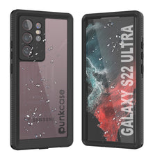 Load image into Gallery viewer, Funda Impermeable Galaxy S22 Ultra PunkCase Ultimato Transparente Delgada a Prueba de Agua IP68 a 6.6ft Submarina a Prueba de Golpes/Nieve [Transparente]
