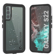 Cargar imagen en el visor de la galería, Galaxy S22 Waterproof Case, Punkcase Ultimato White Thin 6.6ft Underwater IP68 Shock/Snow Proof [White] (Color in image: white)
