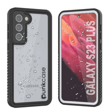 Cargar imagen en el visor de la galería, Galaxy S23+ Plus a prueba de agua, golpes, nieve y suciedad [Serie Extrema] Funda Punkcase Slim [Blanca].
