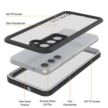 Cargar imagen en el visor de la galería, Galaxy S23+ Plus a prueba de agua, golpes, nieve y suciedad [Serie Extrema] Funda Punkcase Slim [Blanca].
