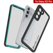 Cargar imagen en el visor de la galería, Galaxy S23+ Plus resistente al agua / a prueba de golpes / a prueba de nieve [Serie Extrema] Funda protectora de pantalla [Turquesa]
