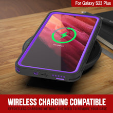 Cargar imagen en el visor de la galería, Galaxy S23+ Plus a prueba de agua y golpes [Serie Extreme] Funda protectora de pantalla delgada [Morado]
