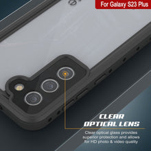 Cargar imagen en el visor de la galería, Funda impermeable Galaxy S23+ Plus PunkCase StudStar transparente delgada 6.6 pies bajo el agua IP68 a prueba de golpes/nieve
