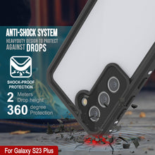 Cargar imagen en el visor de la galería, Funda Impermeable Galaxy S23+ Plus, Punkcase StudStar Blanco Delgado a prueba de agua IP68 con certificación de resistencia al agua hasta 6.6 pies, resistente a los golpes/nieve.
