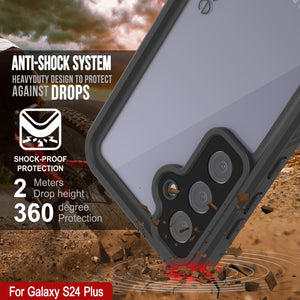 Galaxy S25+ Plus Case impermeable Punkcase Studstar transparente de 6.7 pies IP68 IP68 Choque/prueba de nieve