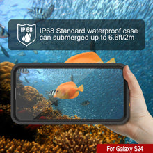 Load image into Gallery viewer, Funda impermeable para Galaxy S25 PunkCase StudStar transparente fina de 6,2 pies, resistente al agua IP68, a prueba de golpes y nieve
