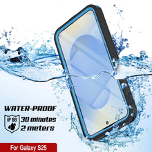 Load image into Gallery viewer, Funda impermeable para Galaxy S25, Punkcase [Extreme Mag Series] Armor Cover con protector de pantalla incorporado [azul]
