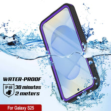 Load image into Gallery viewer, Funda impermeable para Galaxy S25, Punkcase [Extreme Mag Series] Armor Cover con protector de pantalla incorporado [morado]
