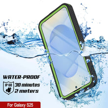 Load image into Gallery viewer, Funda impermeable para Galaxy S25, Punkcase [Extreme Mag Series] Armor Cover con protector de pantalla incorporado [Verde]
