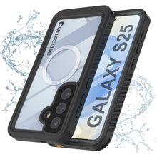 Load image into Gallery viewer, Funda impermeable para Galaxy S25, Punkcase [Extreme Mag Series] Armor Cover con protector de pantalla incorporado [gris]

