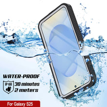 Load image into Gallery viewer, Funda impermeable para Galaxy S25, Punkcase [Extreme Mag Series] Armor Cover con protector de pantalla incorporado [blanco]
